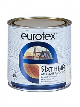 EUROTEX.Лак Яхтный алкидно-уретановый